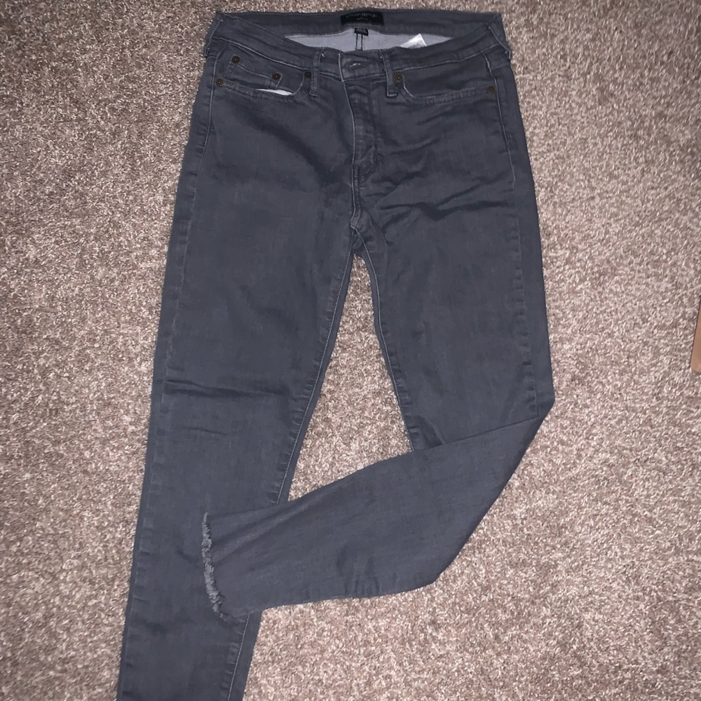 Gray banana republic jeans